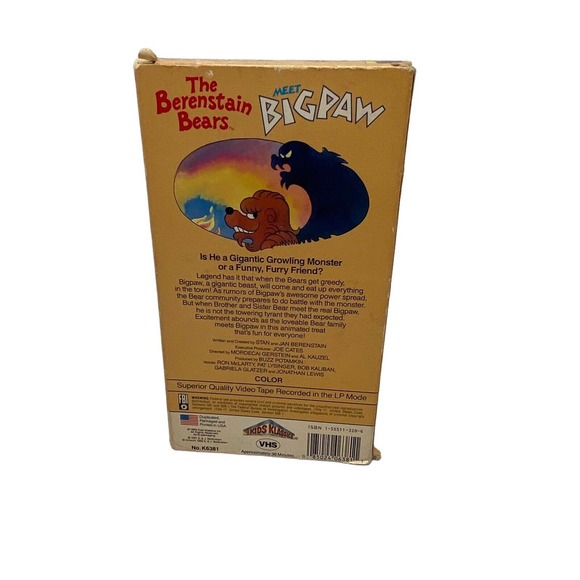 The Berenstain Bears Meet Big Paw (VHS, 2001) - Picture 3 of 5